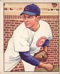 1950 Bowman #196 Doyle Lade Front