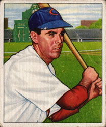 1950 Bowman #172 Harry Lowrey Front