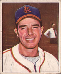 1950 Bowman #208 Jim Hearn Front