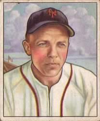 1950 Bowman #29 Ed Stanky Front