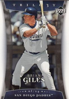 2005 Upper Deck Trilogy #13 Brian Giles Front