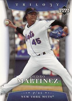 2005 Upper Deck Trilogy #77 Pedro Martinez Front