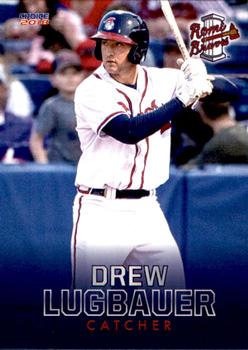 2018 Choice Rome Braves #15 Drew Lugbauer Front