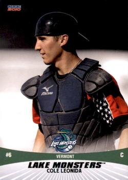 2010 Choice Vermont Lake Monsters #18 Cole Leonida Front