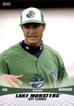 2010 Choice Vermont Lake Monsters #32 Jeff Garber Front