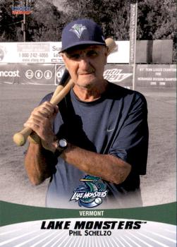 2010 Choice Vermont Lake Monsters #39 Phil Schelzo Front