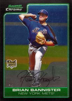 2006 Bowman Draft Picks & Prospects - Chrome #BDP4 Brian Bannister Front