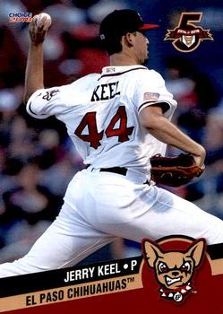 2018 Choice El Paso Chihuahuas #12 Jerry Keel Front