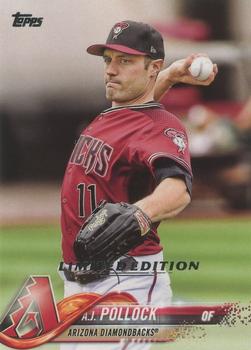 2018 Topps - Limited #216 A.J. Pollock Front