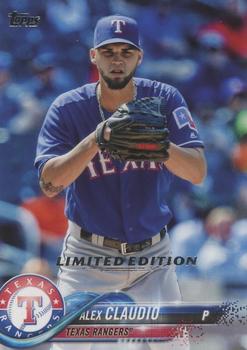 2018 Topps - Limited #404 Alex Claudio Front