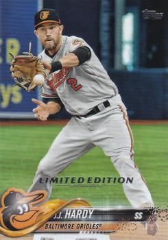 2018 Topps - Limited #437 J.J. Hardy Front
