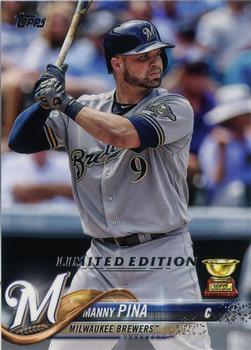 2018 Topps - Limited #637 Manny Pina Front