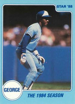 1988 Star George Bell #7 George Bell Front