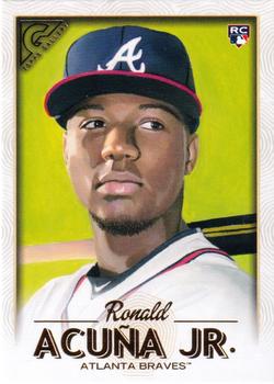2018 Topps Gallery #140 Ronald Acuña Jr. Front
