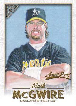 2018 Topps Gallery - Artist Proof #43 Mark McGwire Front