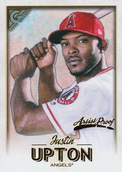 2018 Topps Gallery - Artist Proof #65 Justin Upton Front