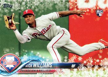 2018 Topps Holiday #HMW11 Nick Williams Front