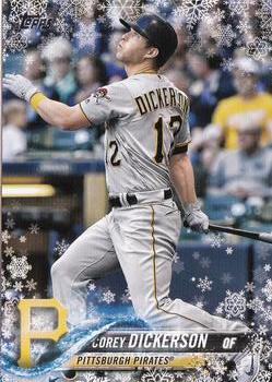 2018 Topps Holiday #HMW60 Corey Dickerson Front