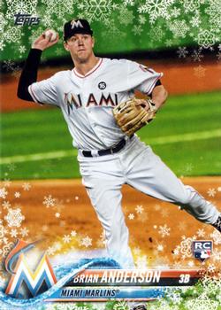 2018 Topps Holiday #HMW98 Brian Anderson Front