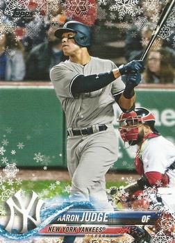 2018 Topps Holiday #HMW99 Aaron Judge Front