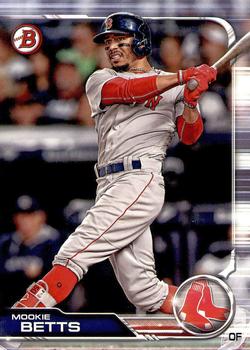 2019 Bowman #50 Mookie Betts Front