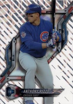 2018 Topps High Tek - Magma Diffractor #HT-AR Anthony Rizzo Front