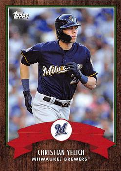 2018 Topps Advent Calendar #8 Christian Yelich Front