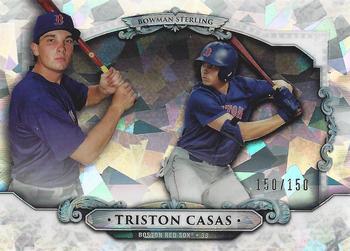 2018 Bowman Draft - Bowman Sterling Continuity Atomic Refractor #BS-TC Triston Casas Front