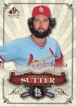 2006 SP Legendary Cuts #144 Bruce Sutter Front