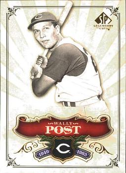 2006 SP Legendary Cuts #76 Wally Post Front