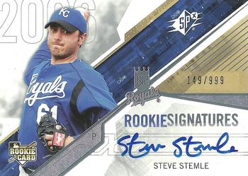2006 SPx #122 Steve Stemle Front
