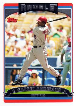 2006 Topps #215 Garret Anderson Front