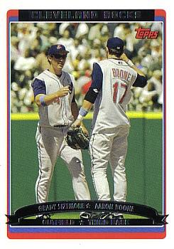 2006 Topps #656 Cleveland Rocks (Grady Sizemore / Aaron Boone) Front