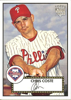 2006 Topps '52 Rookies #203 Chris Coste Front