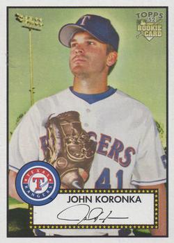 2006 Topps '52 Rookies #263 John Koronka Front