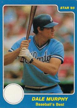 1985 Star Promos #NNO Dale Murphy Front