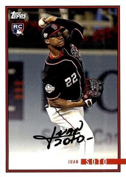 2018 Topps On-Demand Rookie Year in Review #1 Juan Soto Front