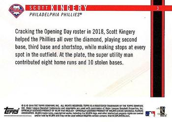 2018 Topps On-Demand Rookie Year in Review #3 Scott Kingery Back