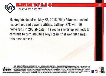 2018 Topps On-Demand Rookie Year in Review #20 Willy Adames Back