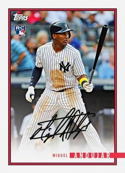 2018 Topps On-Demand Rookie Year in Review #41 Miguel Andujar Front