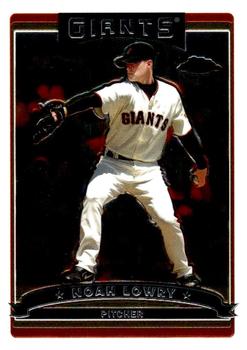 2006 Topps Chrome #95 Noah Lowry Front