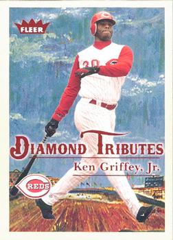 2005 Fleer Tradition - Diamond Tributes #3 DT Ken Griffey Jr. Front