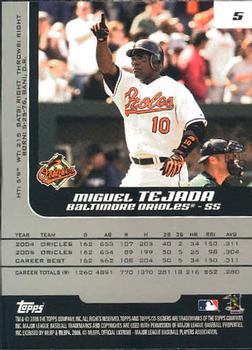 2006 Topps Co-Signers #5 Miguel Tejada Back
