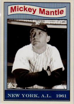2011 Monarch Corona 1961 Yankees 50th Anniversary #2 Mickey Mantle Front