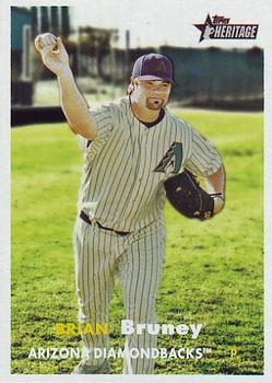 2006 Topps Heritage #420 Brian Bruney Front