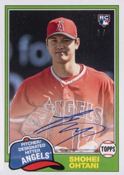 2018 Topps Transcendent Collection Japan Edition - Ohtani Through The Years Autographs #SO-1981 Shohei Ohtani Front