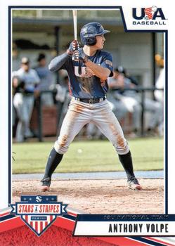 2019 Panini USA Baseball Stars & Stripes #47 Anthony Volpe Front
