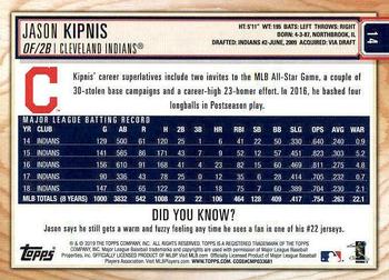 2019 Topps Big League #14 Jason Kipnis Back