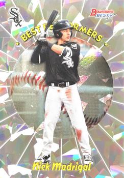 2018 Bowman's Best - 1998 Best Performers Atomic #98BP-NM Nick Madrigal Front