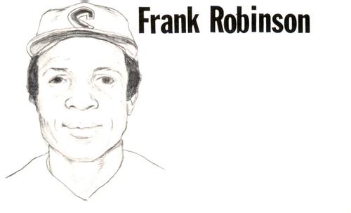 1975 Clarence Mengler Baseball's Best 3x5 (unlicensed) #NNO Frank Robinson Front
